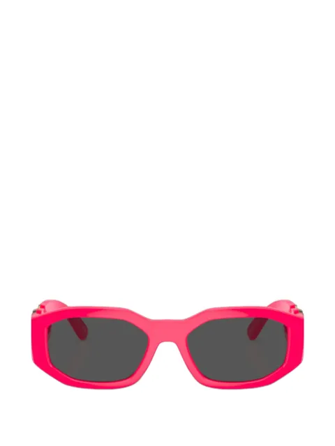 Versace Biggie geometric-frame sunglasses