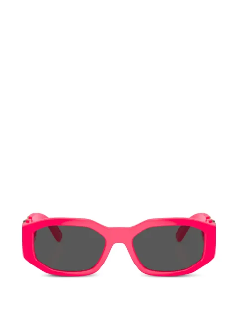 Versace Biggie geometric-frame sunglasses