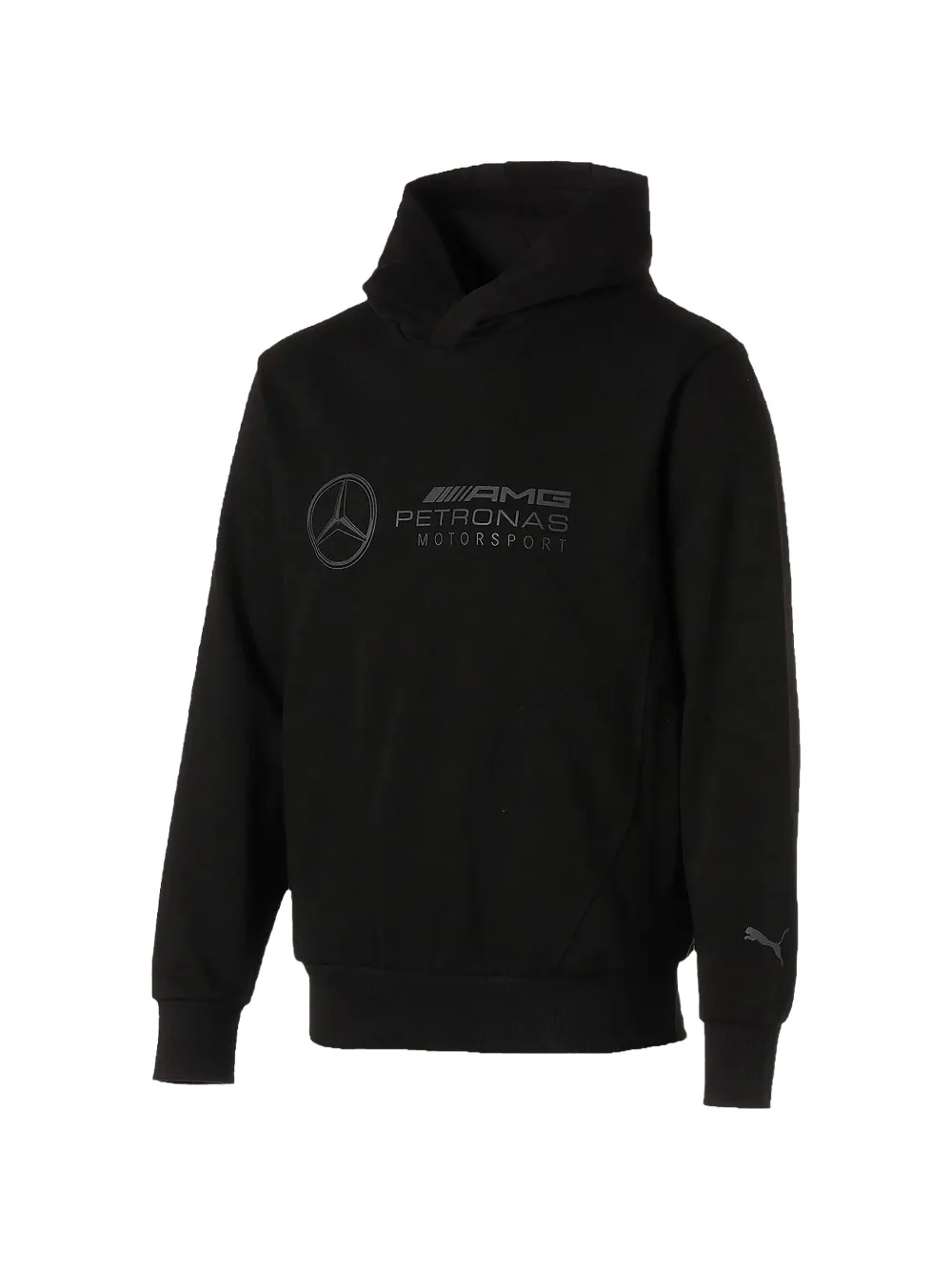 PUMA x Mercedes-AMG F1 Team Felpa con cappuccio e logo - Nero