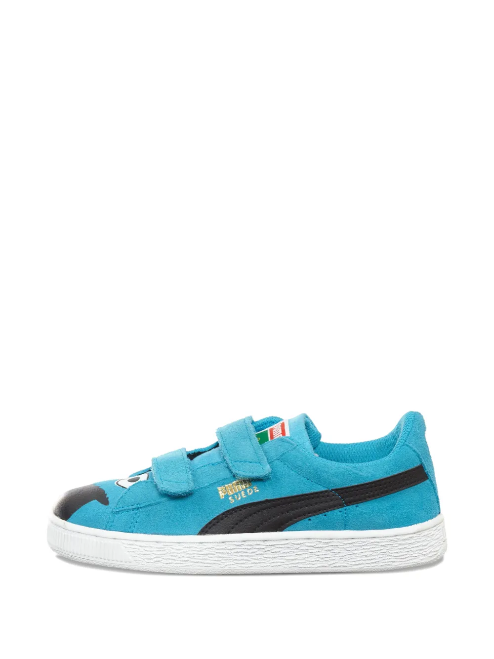 Puma Kids x Sesame Street Sneakers in pelle scamosciata - Blu