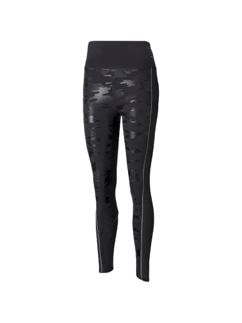 PUMA leggins brillantes con estampado militar