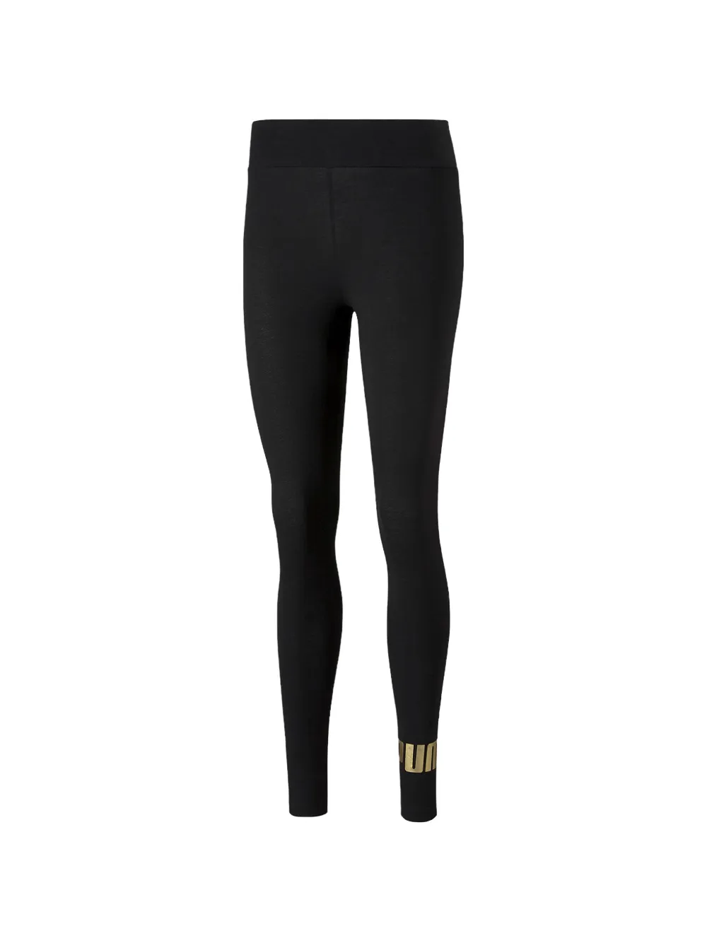 PUMA Essentials+ logo-print leggings - Schwarz