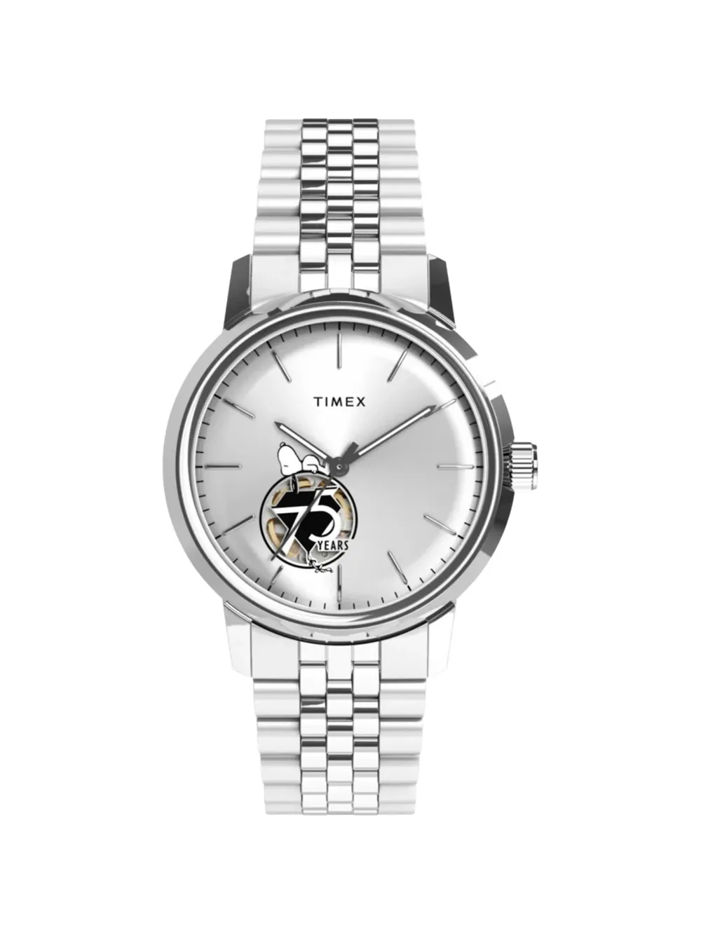TIMEX x Peanuts Marlin 75th Anniversary 40mm watch - Argento