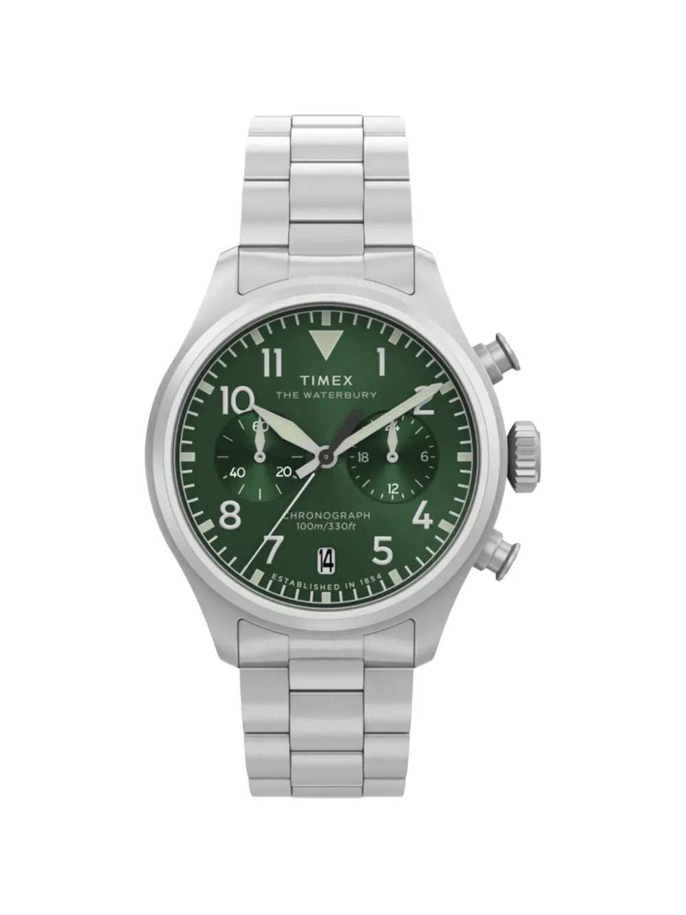 TIMEX Waterbury Ace 41mm watch - Verde