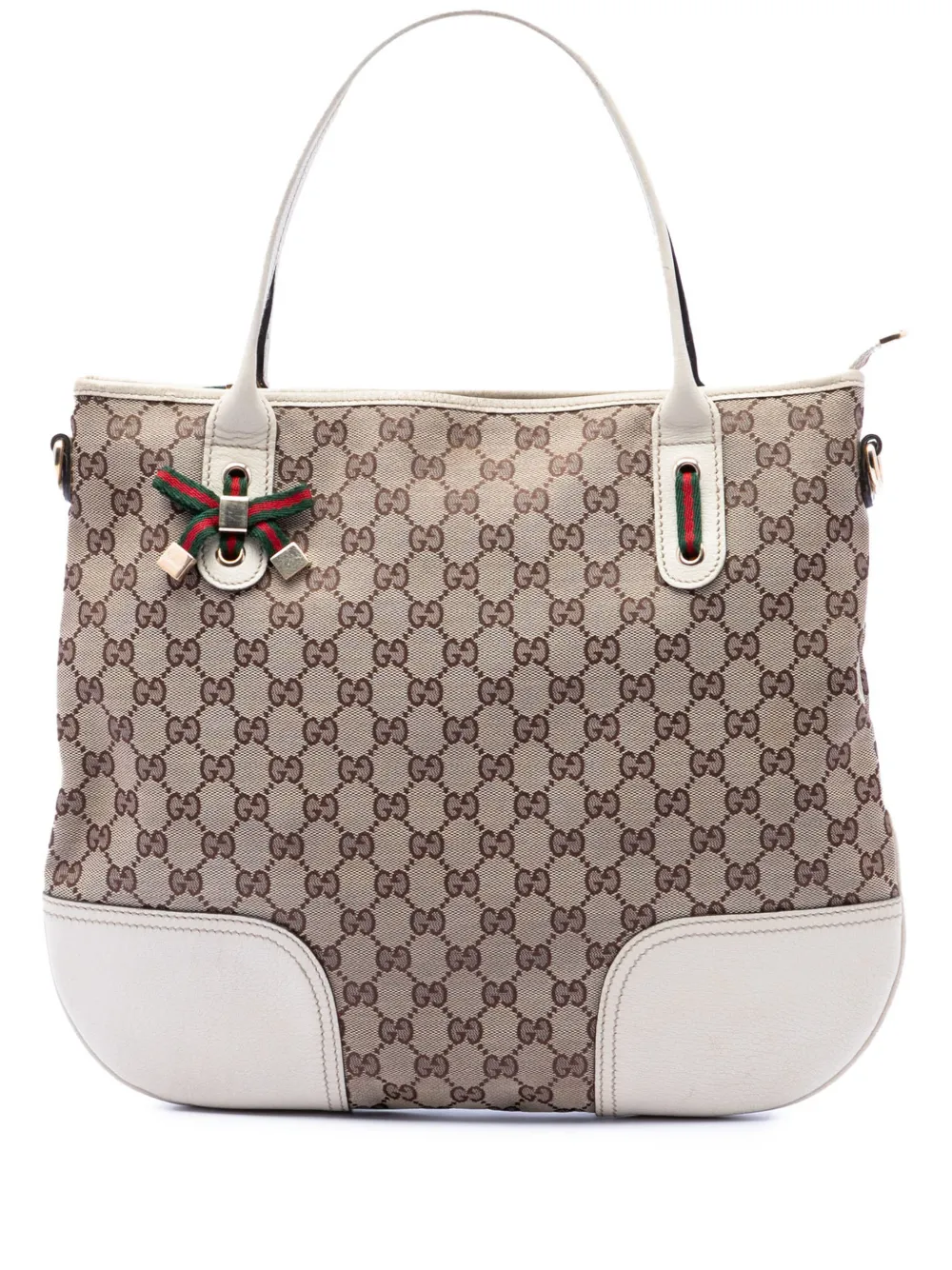 Gucci Pre-Owned 2016-2026 GG Canvas Princy satchel - Weiß