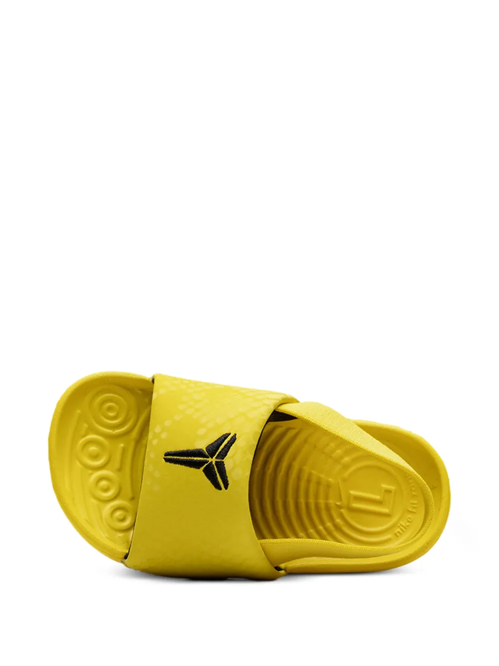 Nike Kids Kobe Kawa slippers Geel