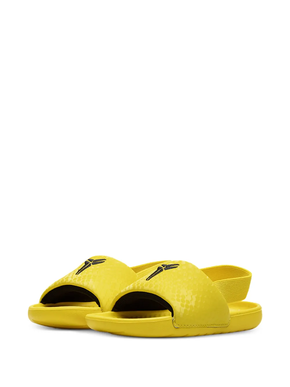 Nike Kids Kobe Kawa slippers Geel