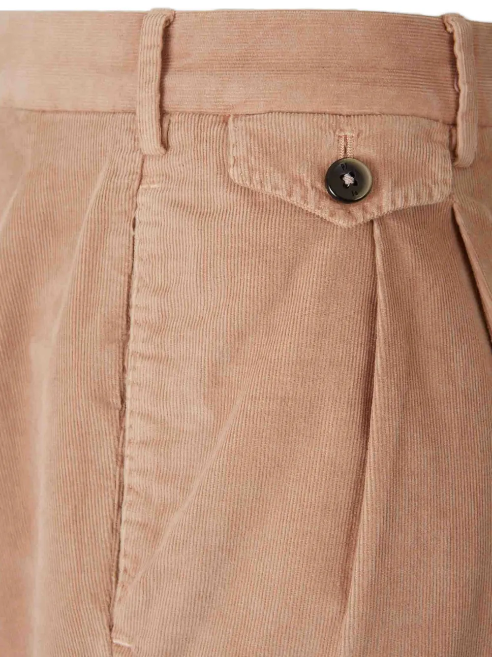 PT Torino Shorts met riemlussen Bruin
