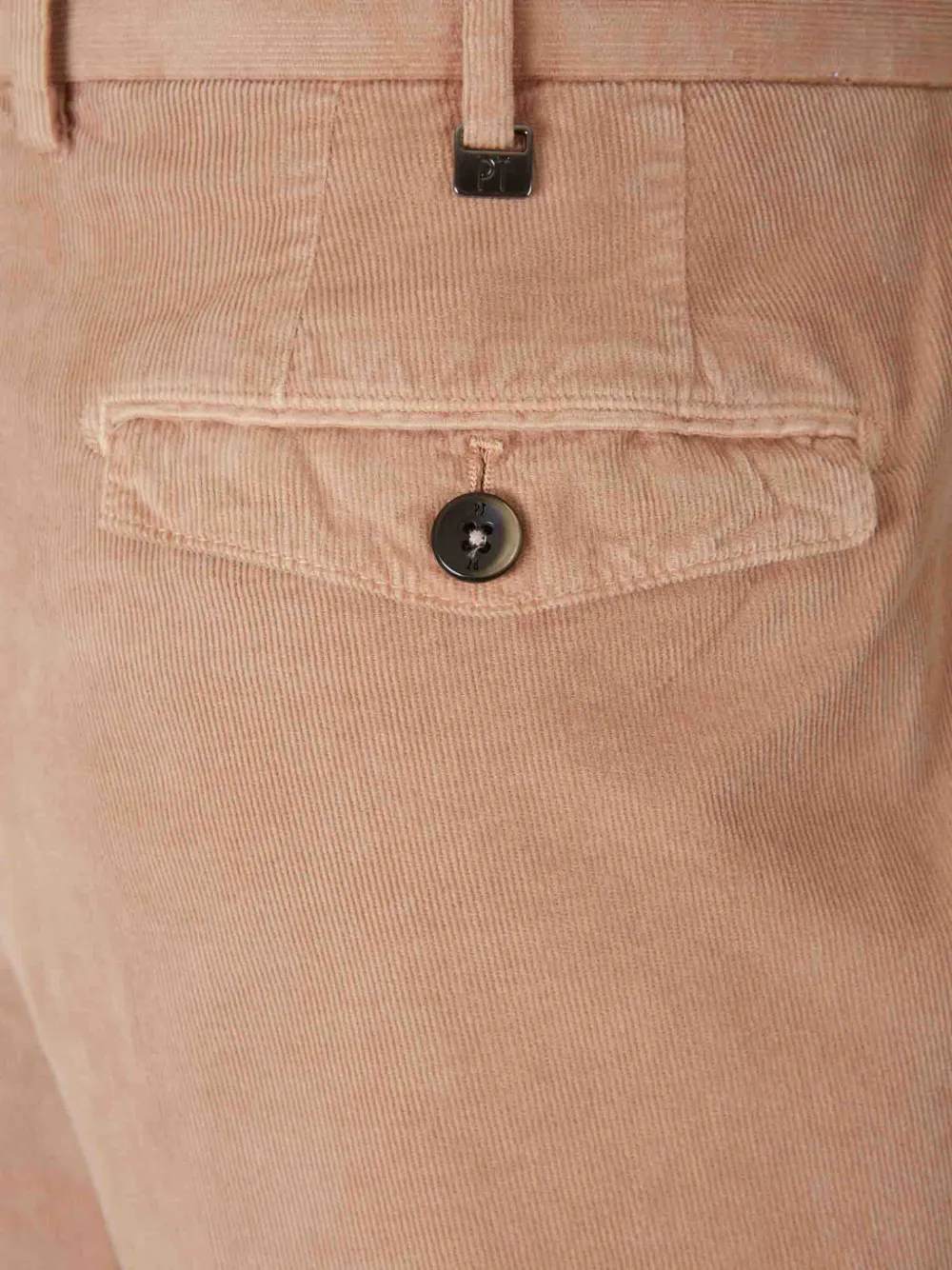 PT Torino Shorts met riemlussen Bruin