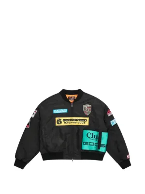 GODSPEED Chrome Seduction Varsity Jacket | Black | FARFETCH NO