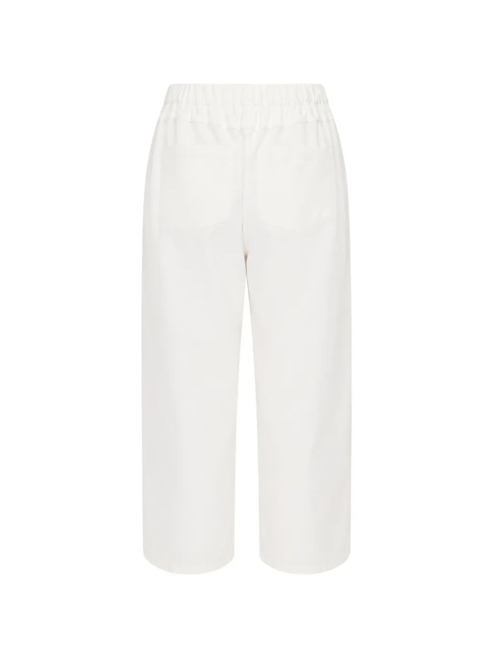 Sea Cropped jeans Wit