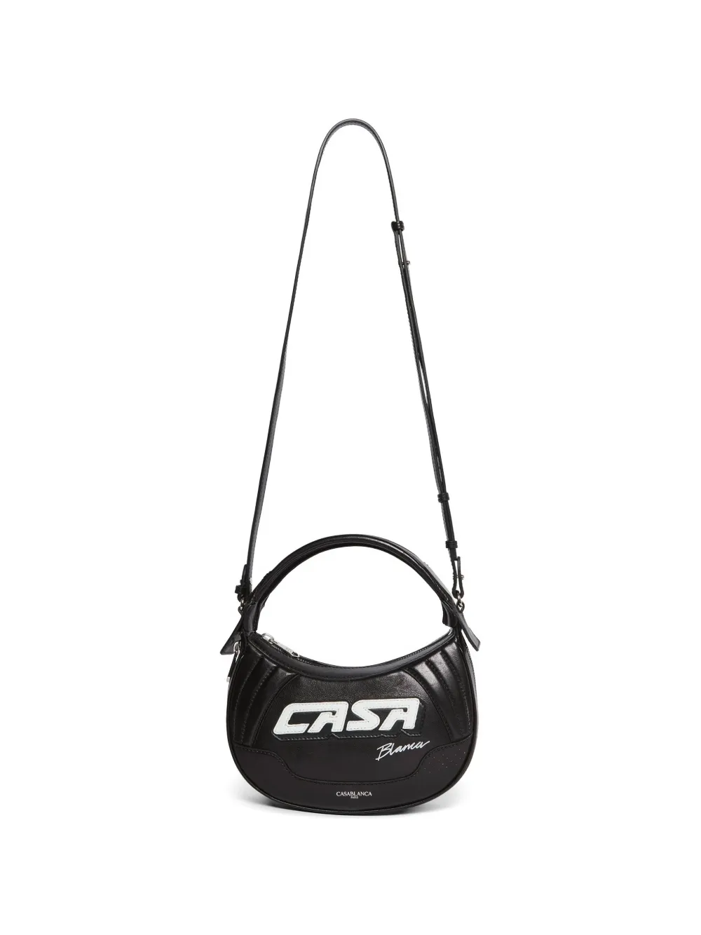 Casablanca Biker Bag in Black, view 5
