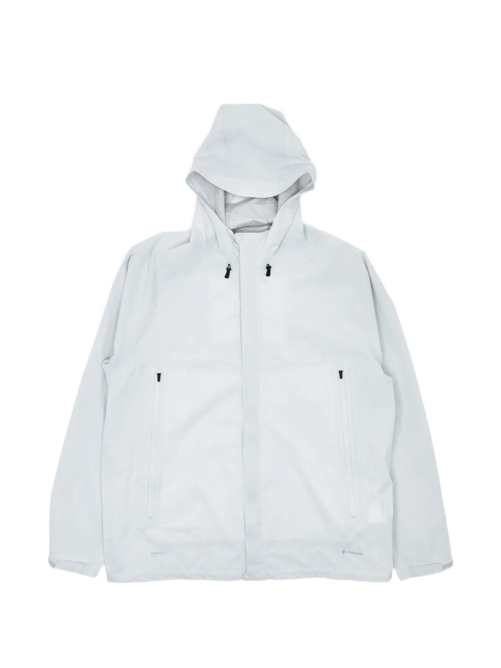 Snow Peak Pertex raglan-sleeve hooded jacket - Weiß
