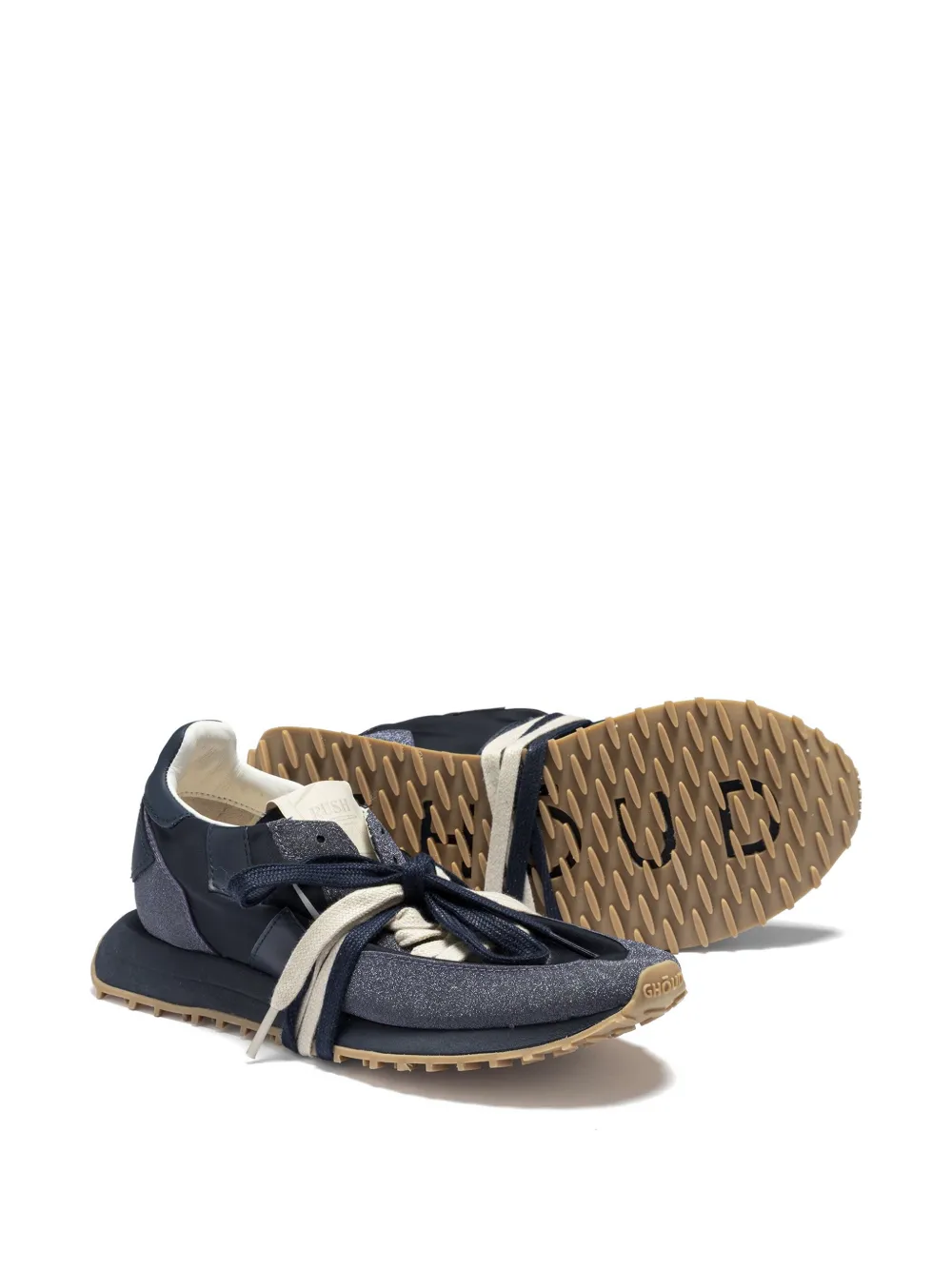 GHŌUD Rush glitter-detail sneakers Blauw
