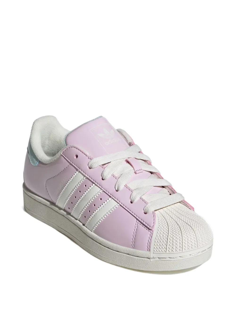 adidas Superstar II lace-up sneakers Roze