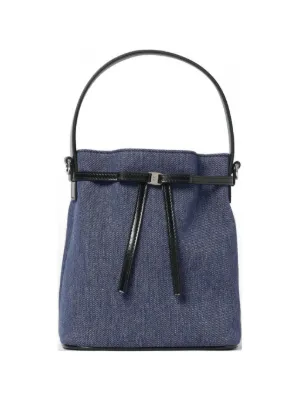 FENDI モントレゾール バケットバッグ ミニ ブルー FENDI モン トレゾール バケットバッグ ミニ | ブルー | FARFETCH JP