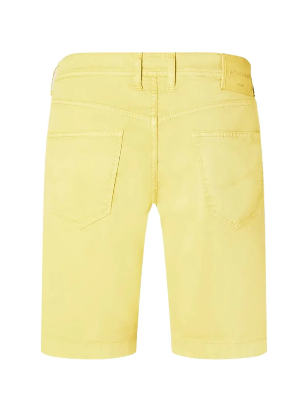 Jacob Cohën Nicolas skinny denim shorts Geel