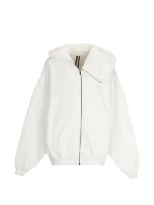 Rick Owens ジップアップ パーカー | ニュートラル | FARFETCH JP