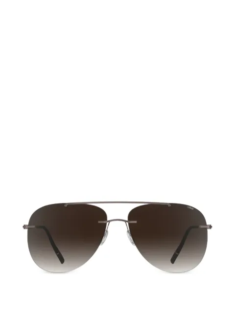 Silhouette Canatara Rimless pilot-frame sunglasses
