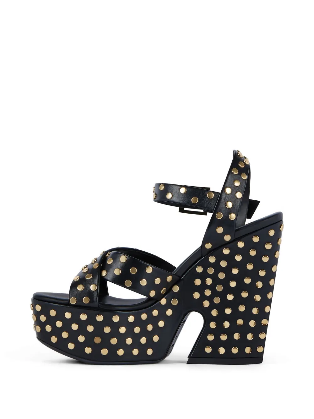 Givenchy stud-embellished platform sandals Zwart