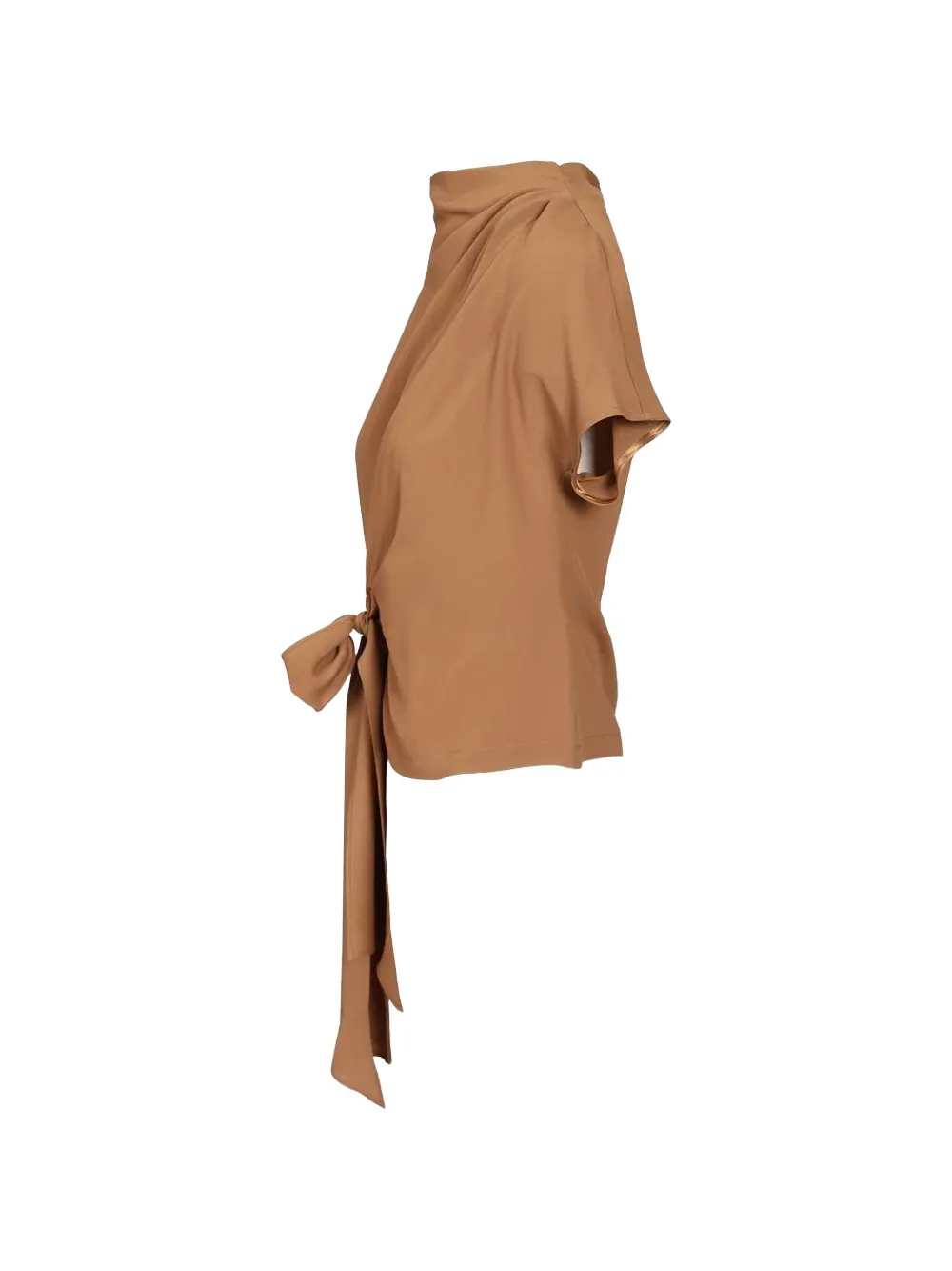 Federica Tosi knot-detail blouse - Marrone