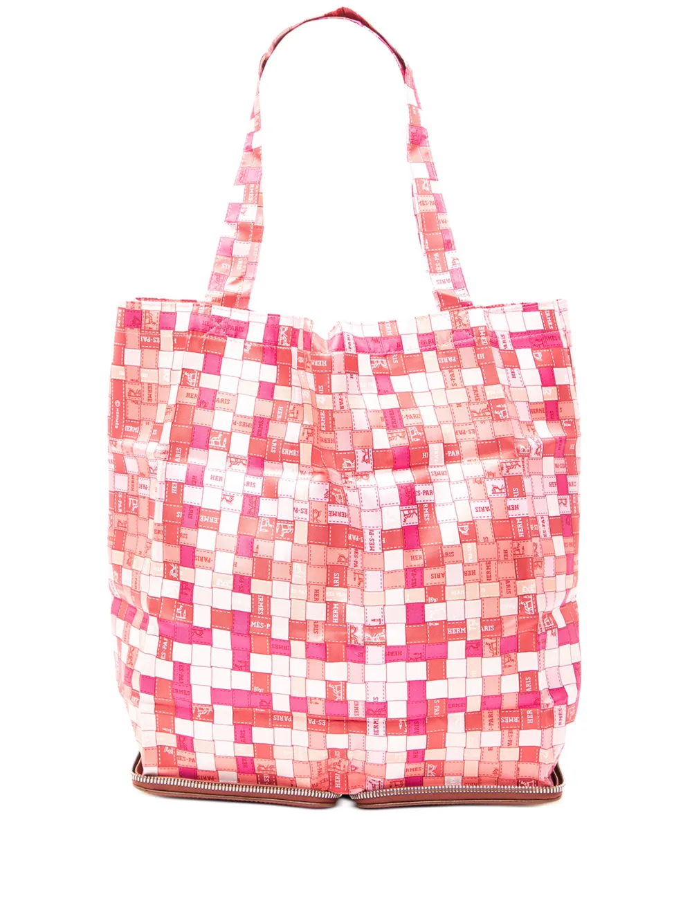 Hermès Bolduc Au Carre Silk Marwari Le Sac Silky Pop — Rosa