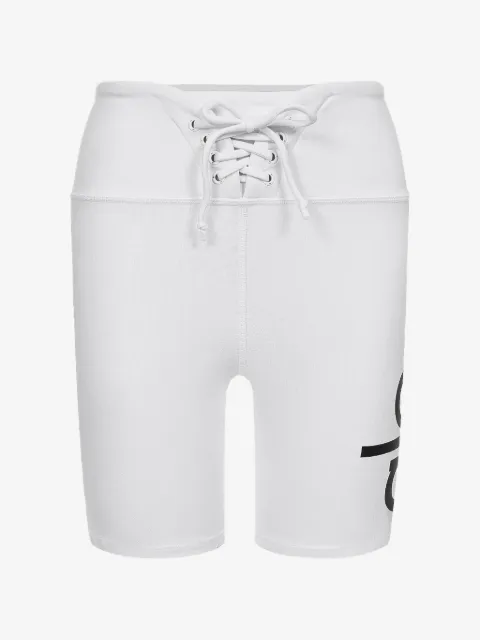 Alo Yoga short de moto à détail de laçage