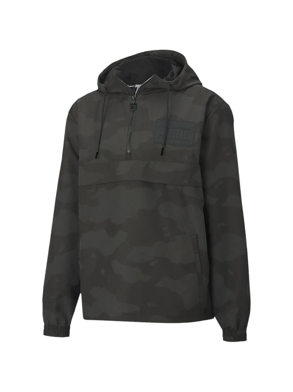 PUMA The Hundreds REV camouflage-print windbreaker - Schwarz