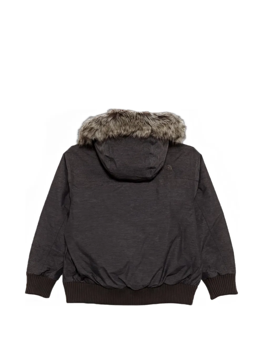 The North Face Kids Gotham faux-fur jacket Grijs