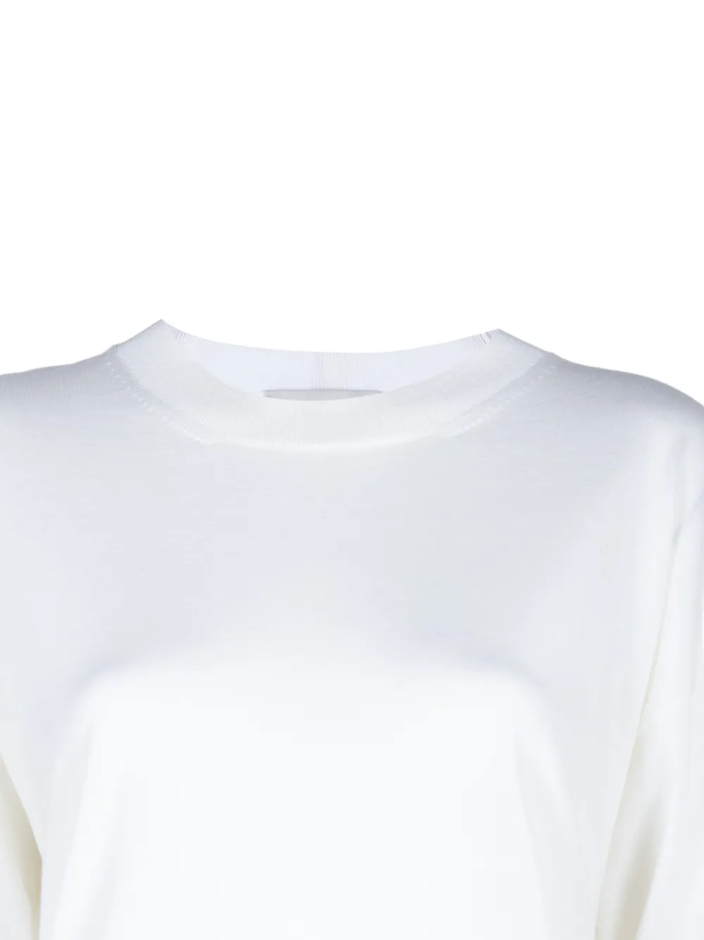  Ami Paris Pull Ami De Coeur - Blanc 