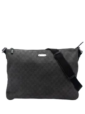Gucci Pre-Owned 2016-2026 GGキャンバス ウェブ ショルダーバッグ