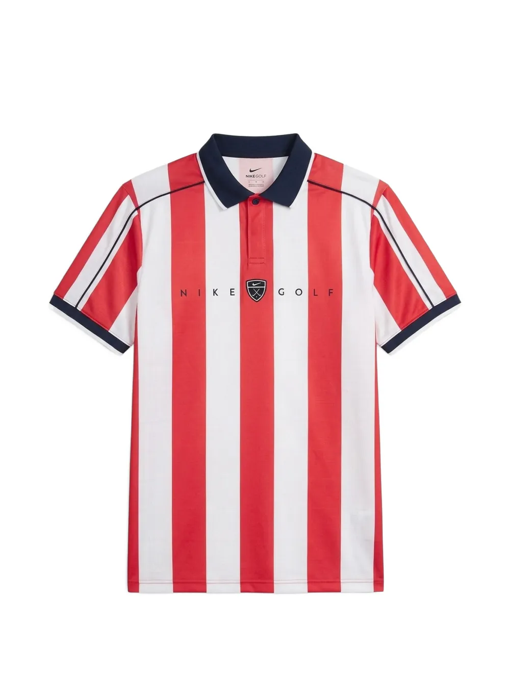 Nike Fairway striped short-sleeve polo shirt - Rot
