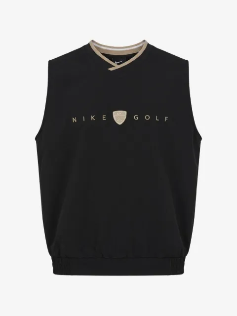 Nike logo-embroidered V-neck vest