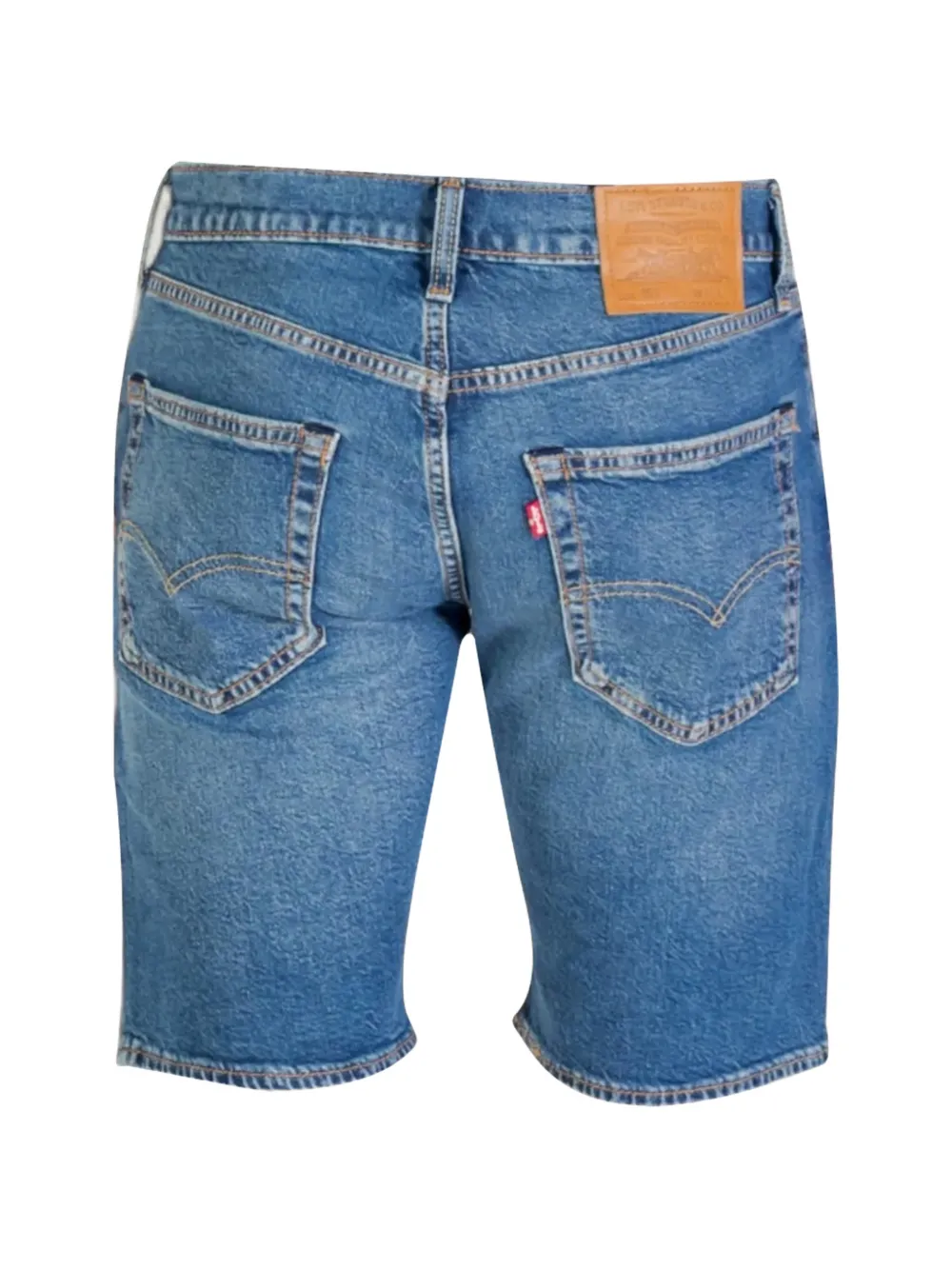 Levi's 405 denim shorts met vervaagd effect Blauw