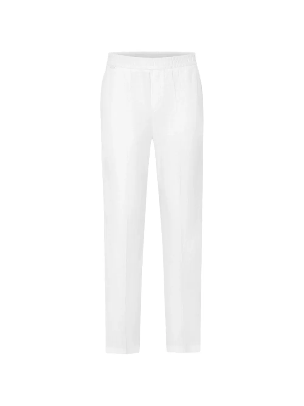 04651 / A TRIP IN A BAG elasticated-waistband trousers - Bianco