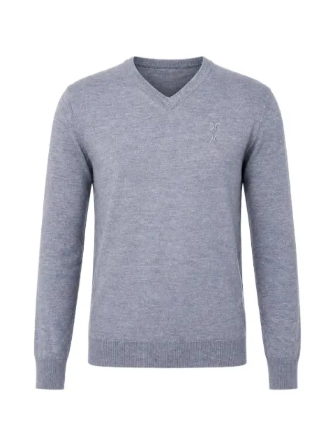 Billionaire V-neck merino wool jumper