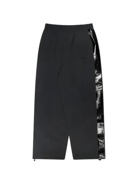 VETEMENTS taped-seam logo-print track pants
