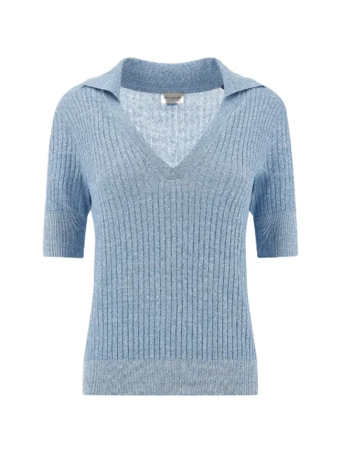 Paul & Shark Urukai ribbed-knit T-shirt