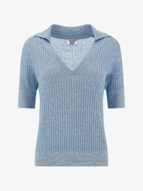 Paul & Shark Urukai ribbed-knit T-shirt