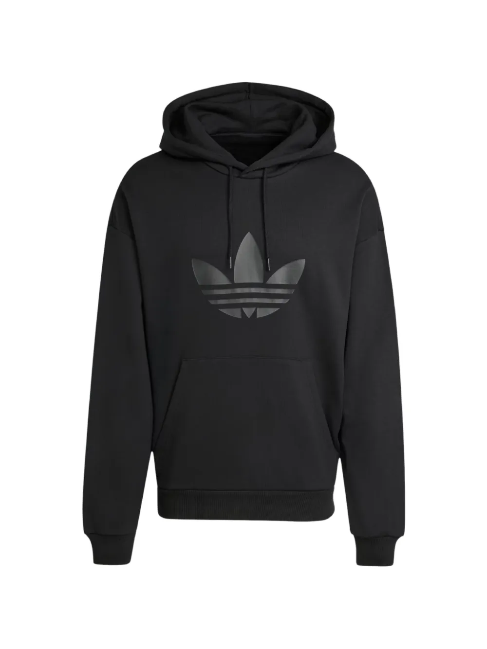 adidas Adicolor Trefoil logo-print hoodie - Nero