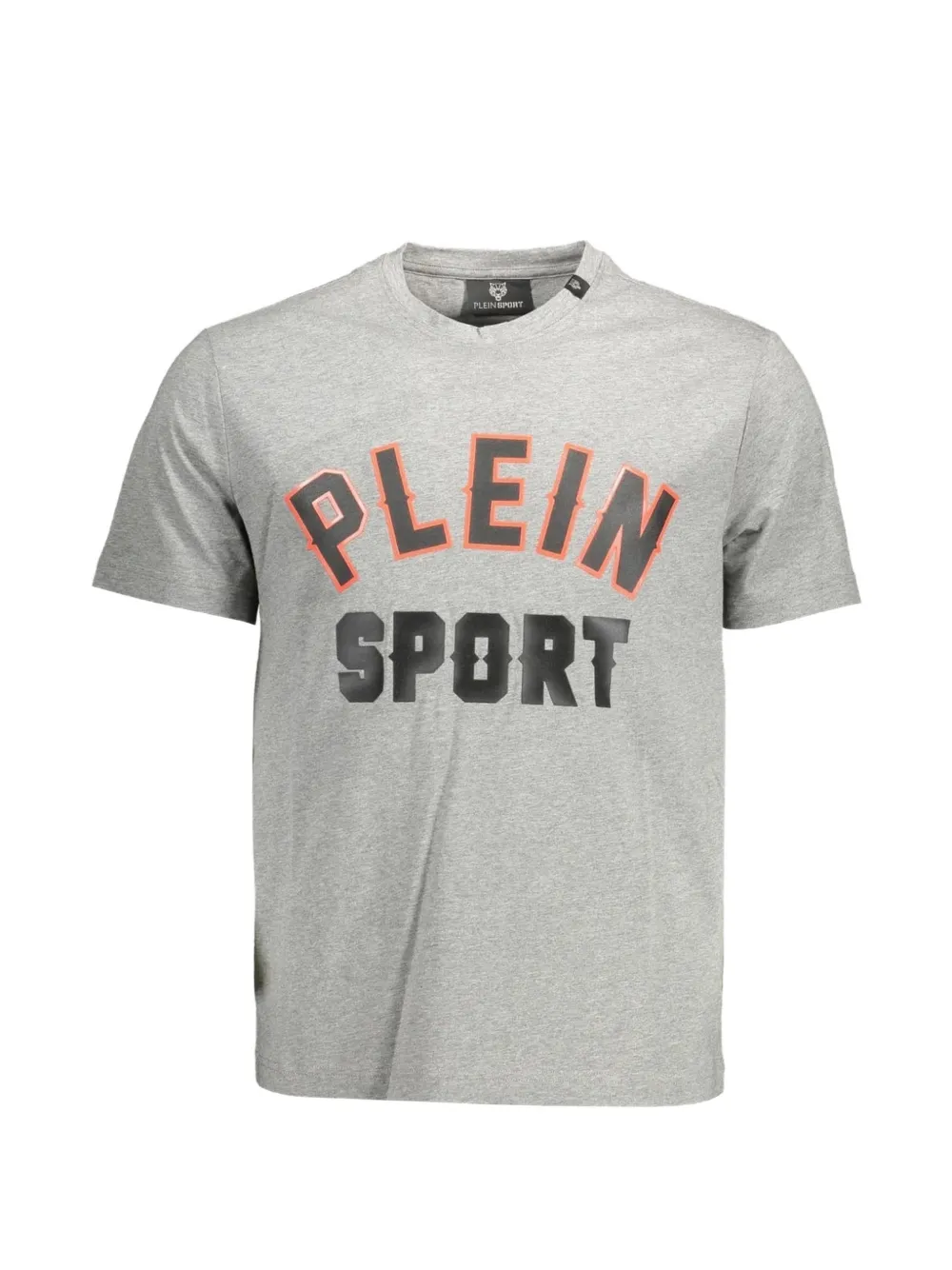 Plein Sport logo-print T-shirt - Grigio