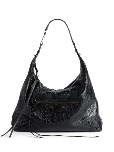 Balenciaga medium Le City studded shoulder bag