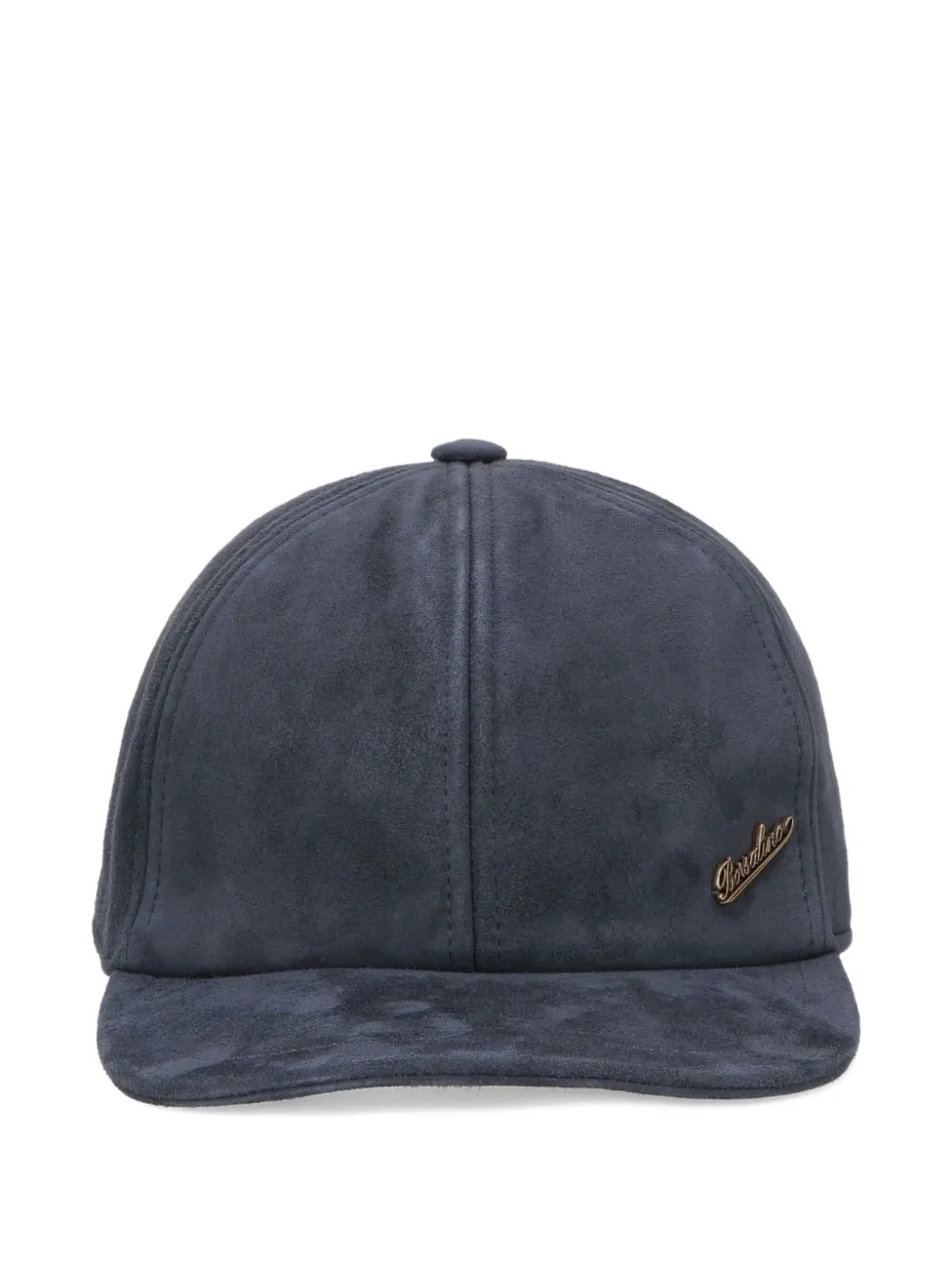Borsalino Otis suede baseball cap - Blu
