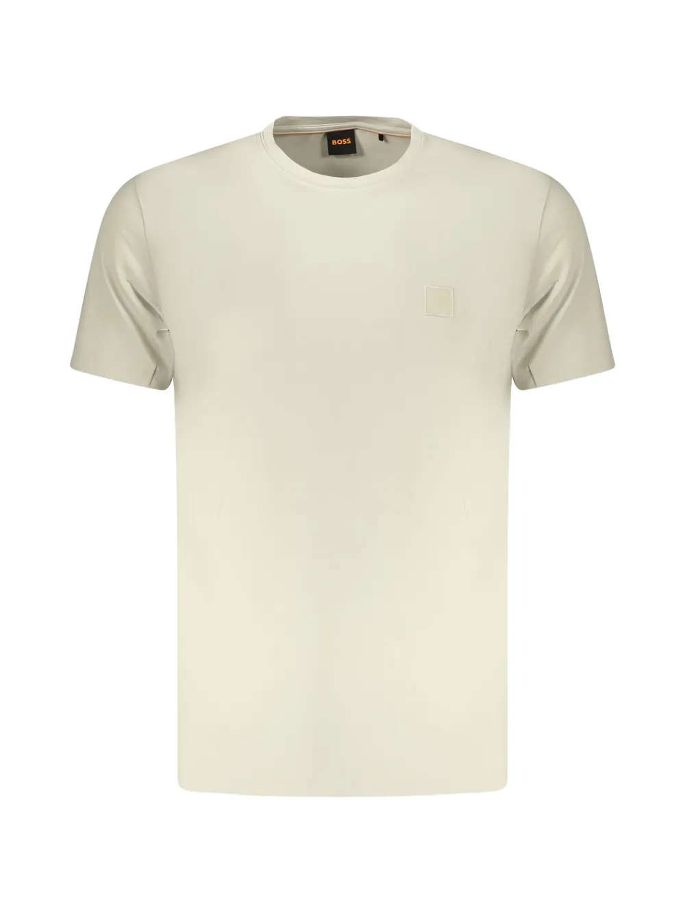 BOSS logo-patch T-shirt - Beige