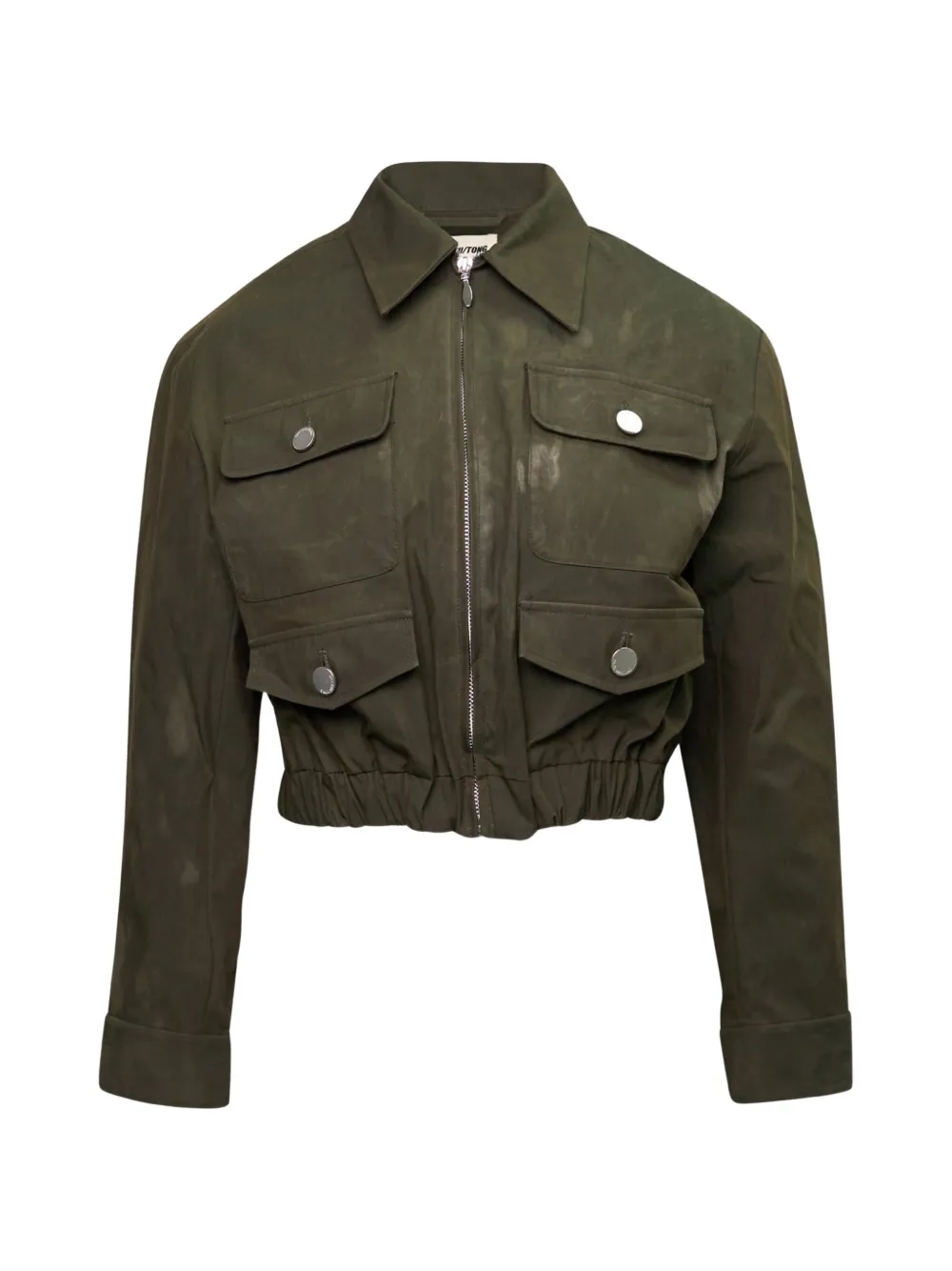 SHUSHU/TONG multi-pocket utility jacket - Verde