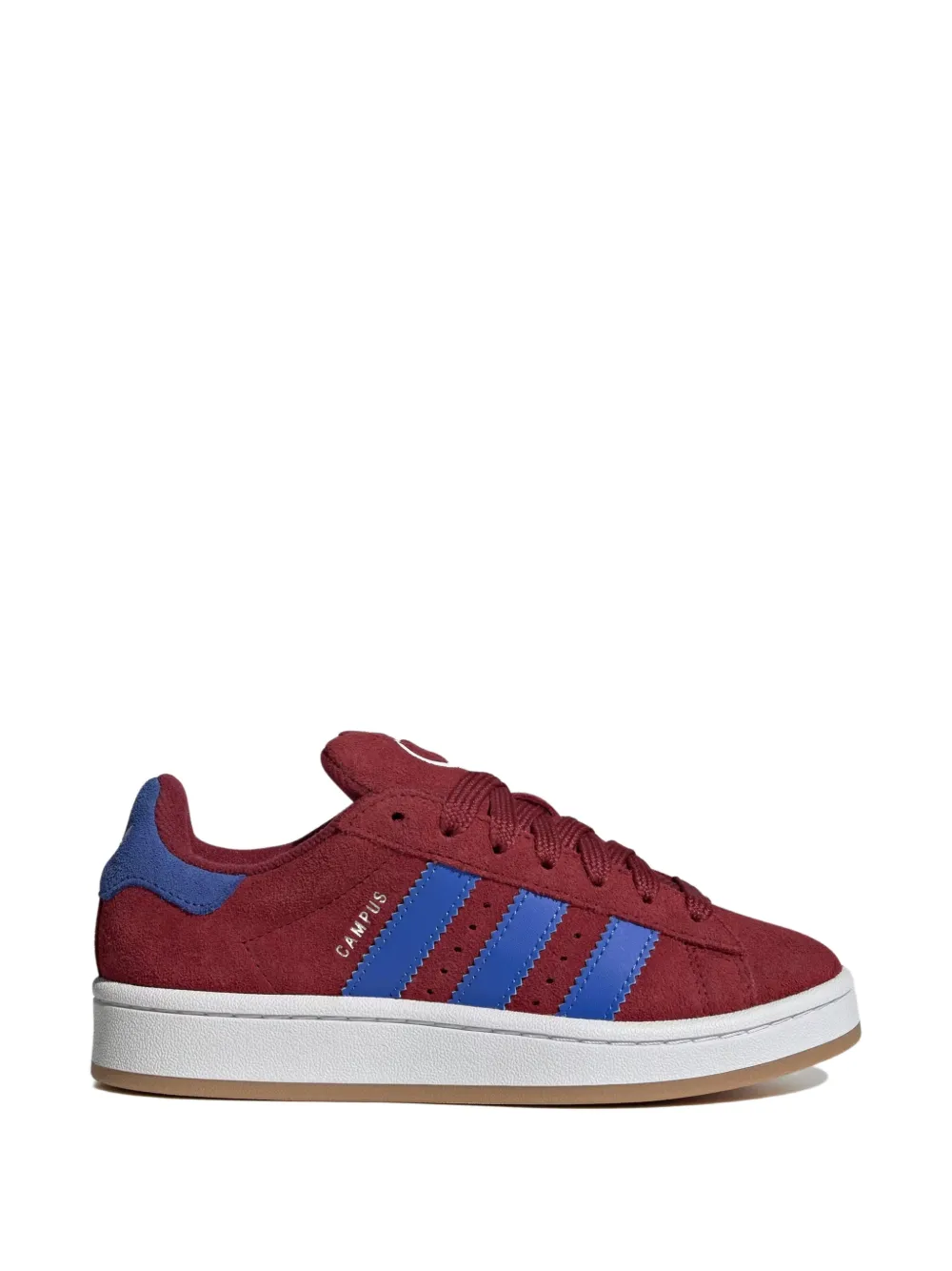 adidas Kids Campus suede sneakers - Rosso