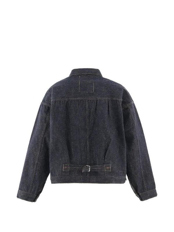 SAINT MXXXXXX x BerBerJin Buttoned Denim Jacket | Blue | FARFETCH