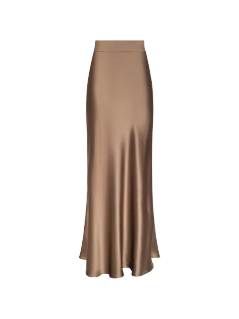 L'Agence Ryker elasticated-waistband maxi skirt