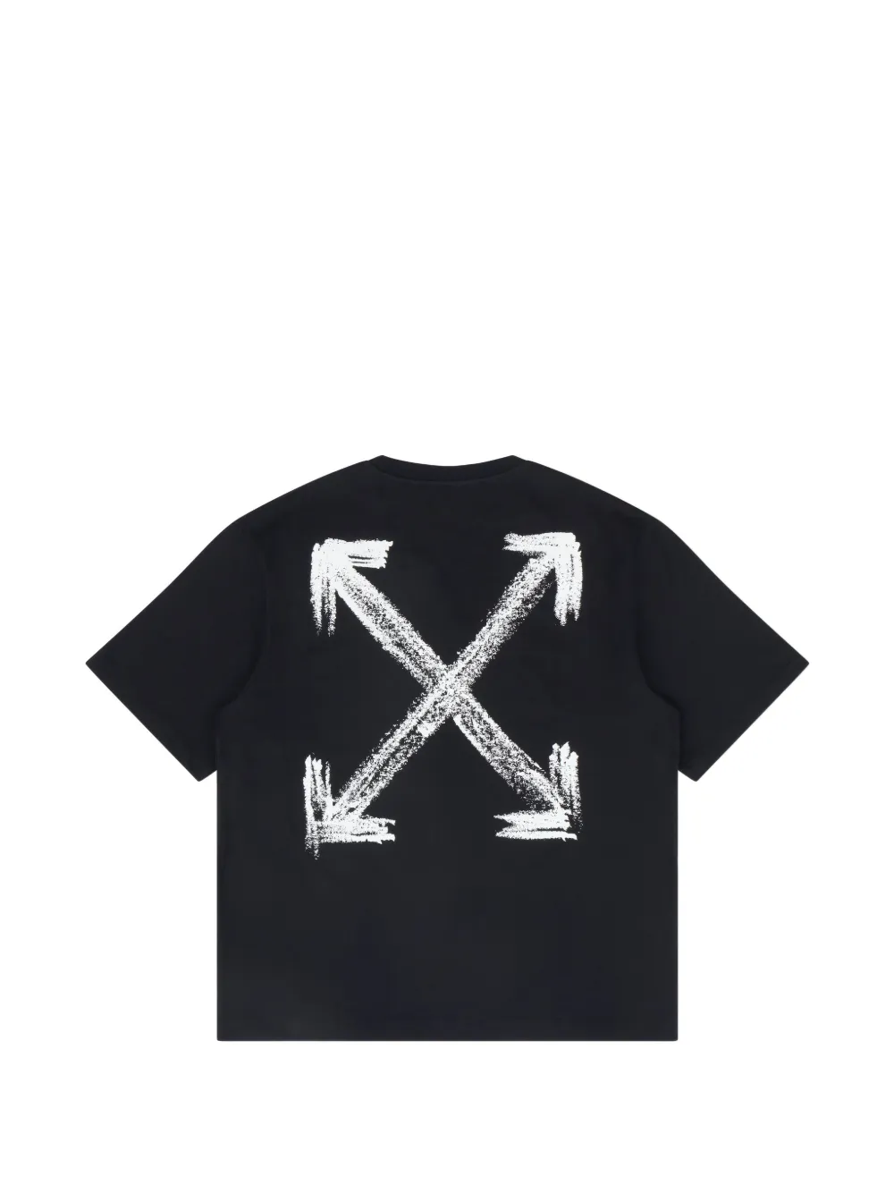 Off-White Chalk Arrow T-shirt Zwart