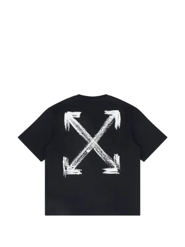 Off-White Chalk Arrow T-shirt | Black | FARFETCH